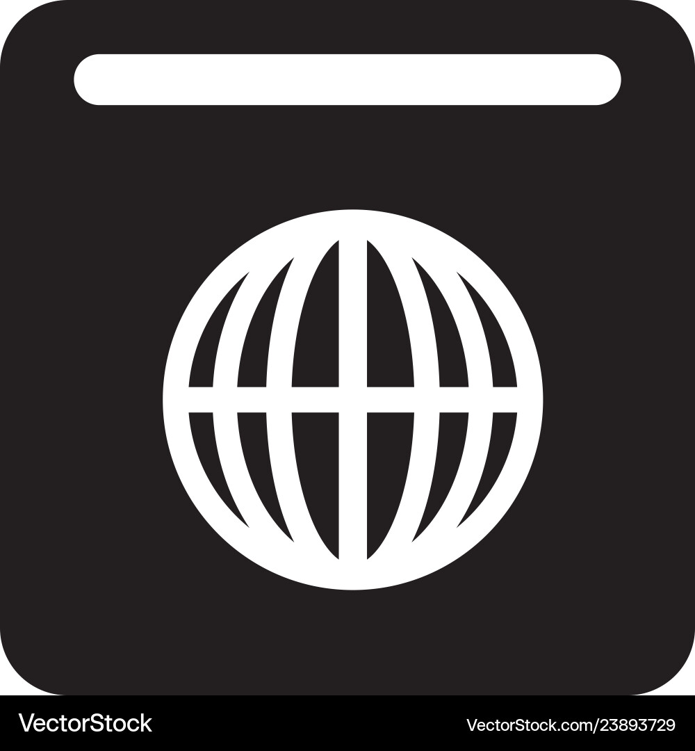 World connection button World connection button Vector Image