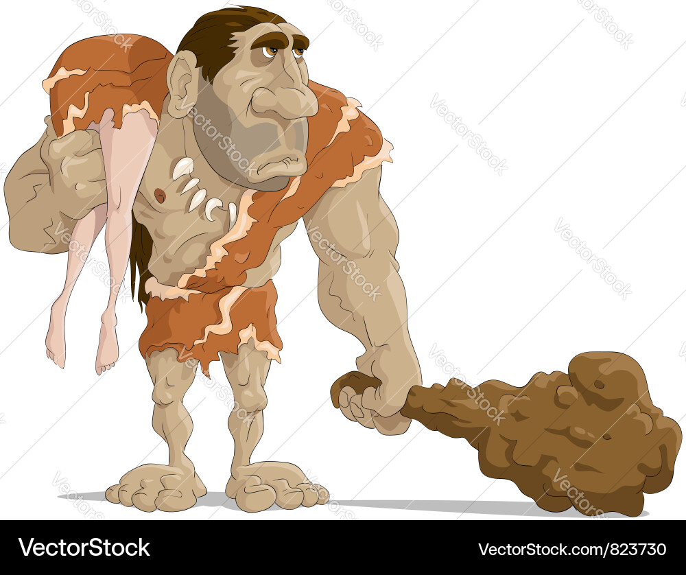 Ancientman Vector Image
