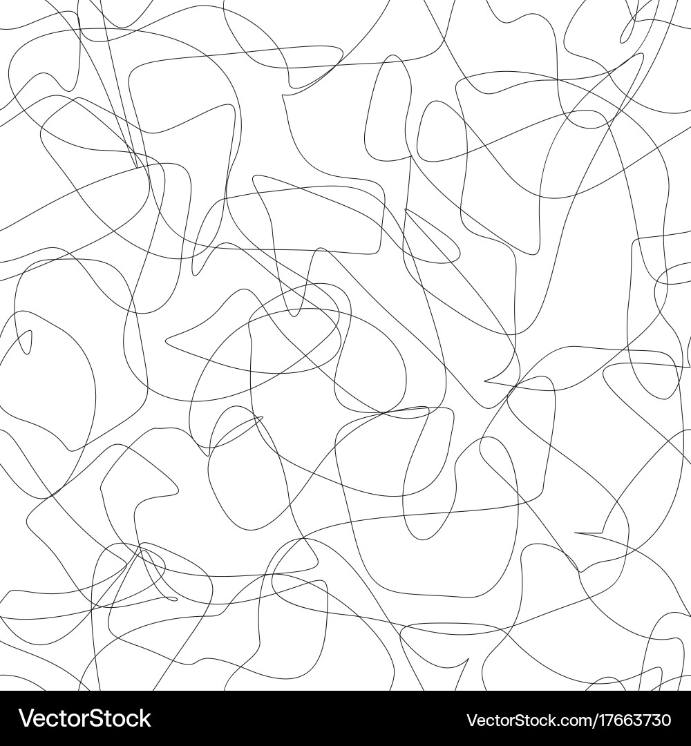 Smooth crossed lines seamless pattern Vector Image
