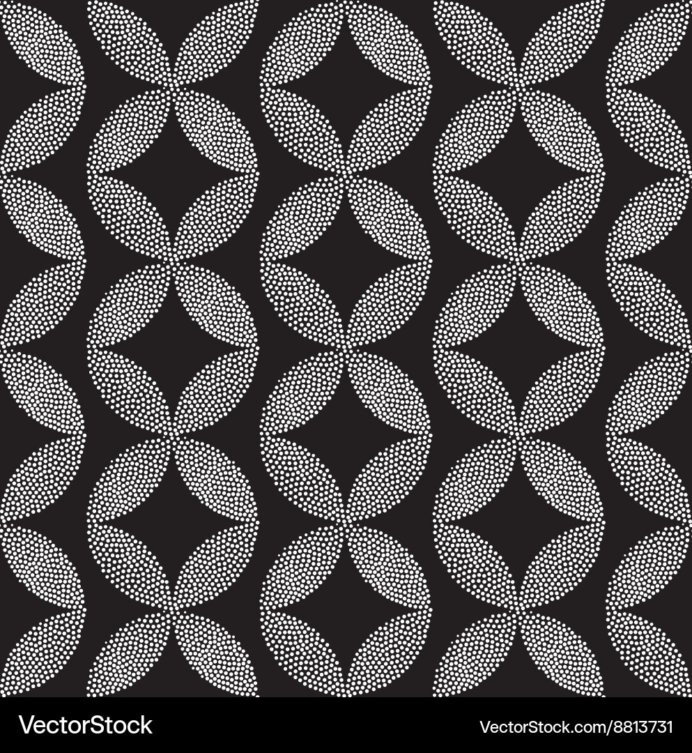 Abstract Geometric Circle Pattern Vector Image