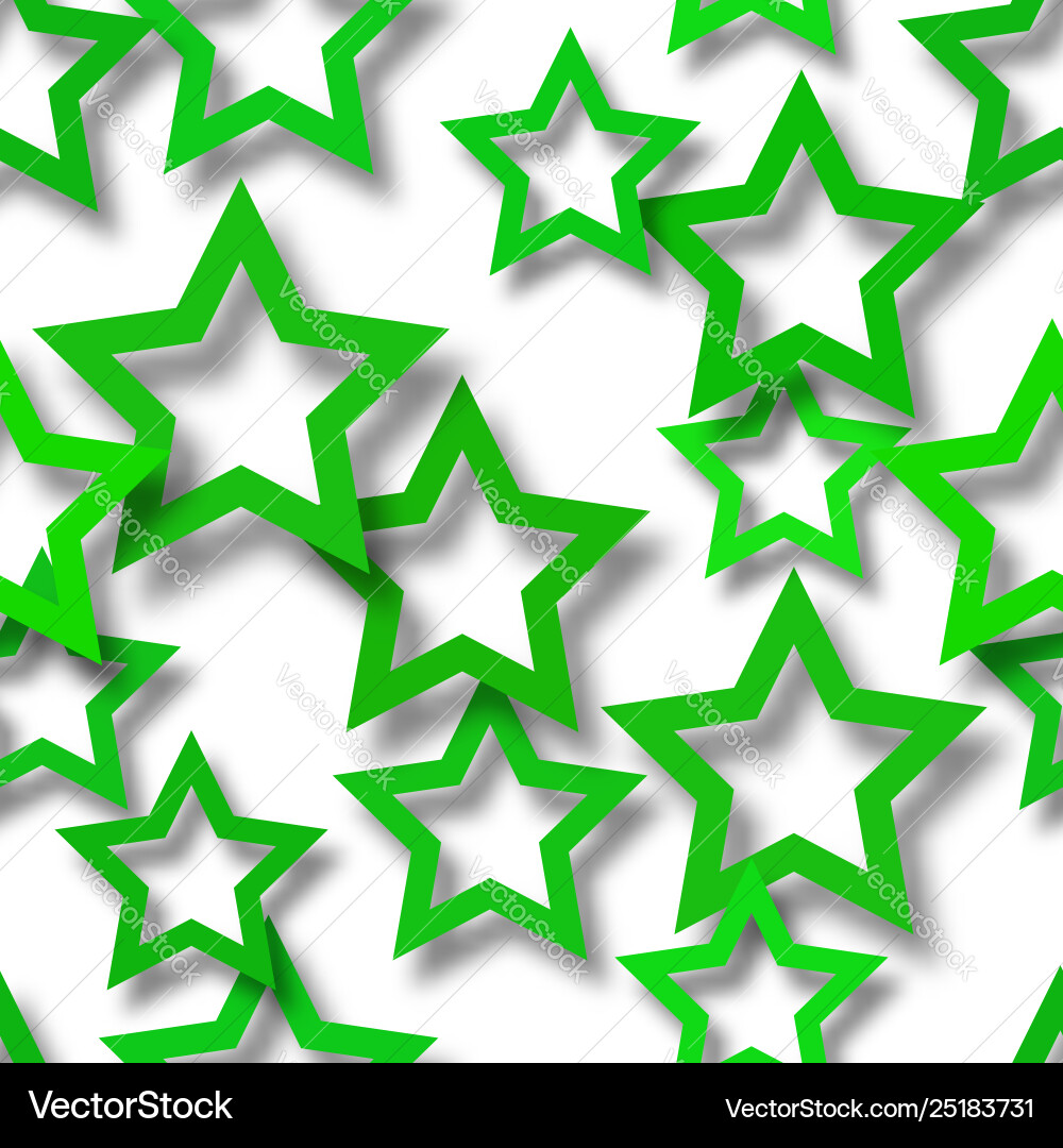 Abstract seamless pattern stars with shadows Abstract seamless pattern stars with shadows vector image