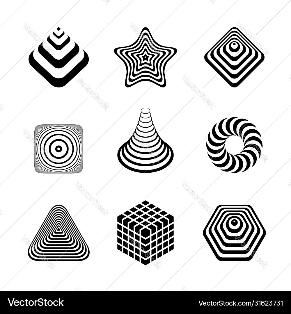 Design elements set Design elements set vector image