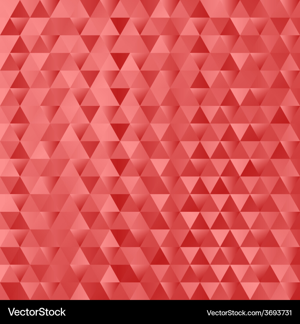 Red Geometric Pattern Background vector image