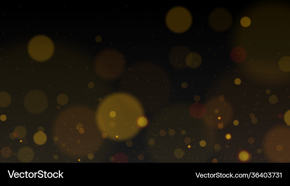 Shining bokeh isolated on transparent background Vector Image