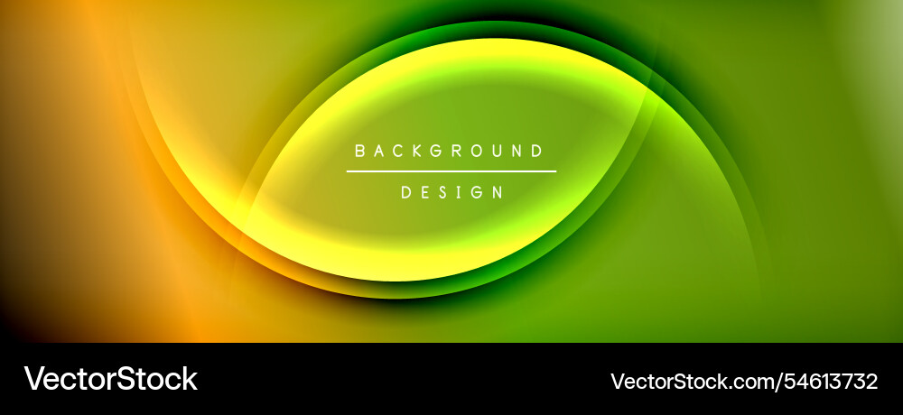 Bright rainbow style color gradient with curve Vector Image