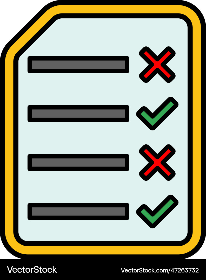 Checking checklist report seo icon Vector Image