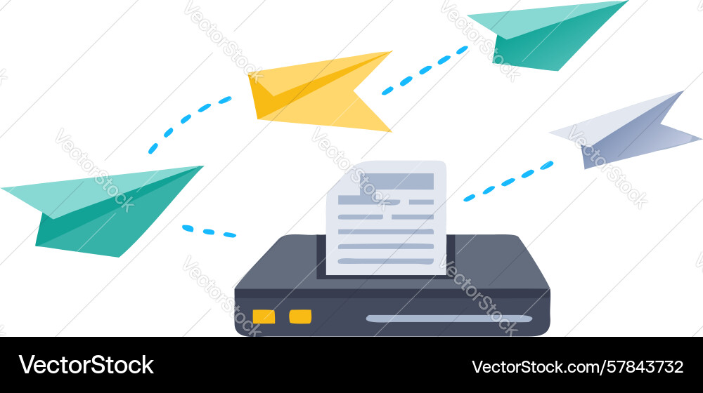 Digital document distribution efficient file vector image