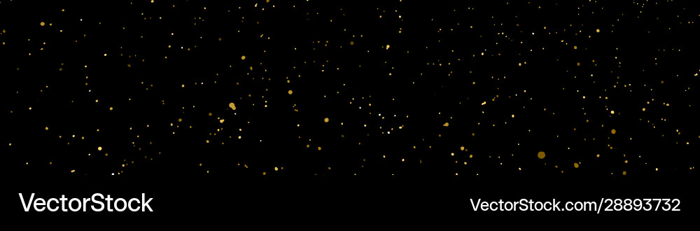 Gold Glitter Explosion Hintergrund Vektorbild