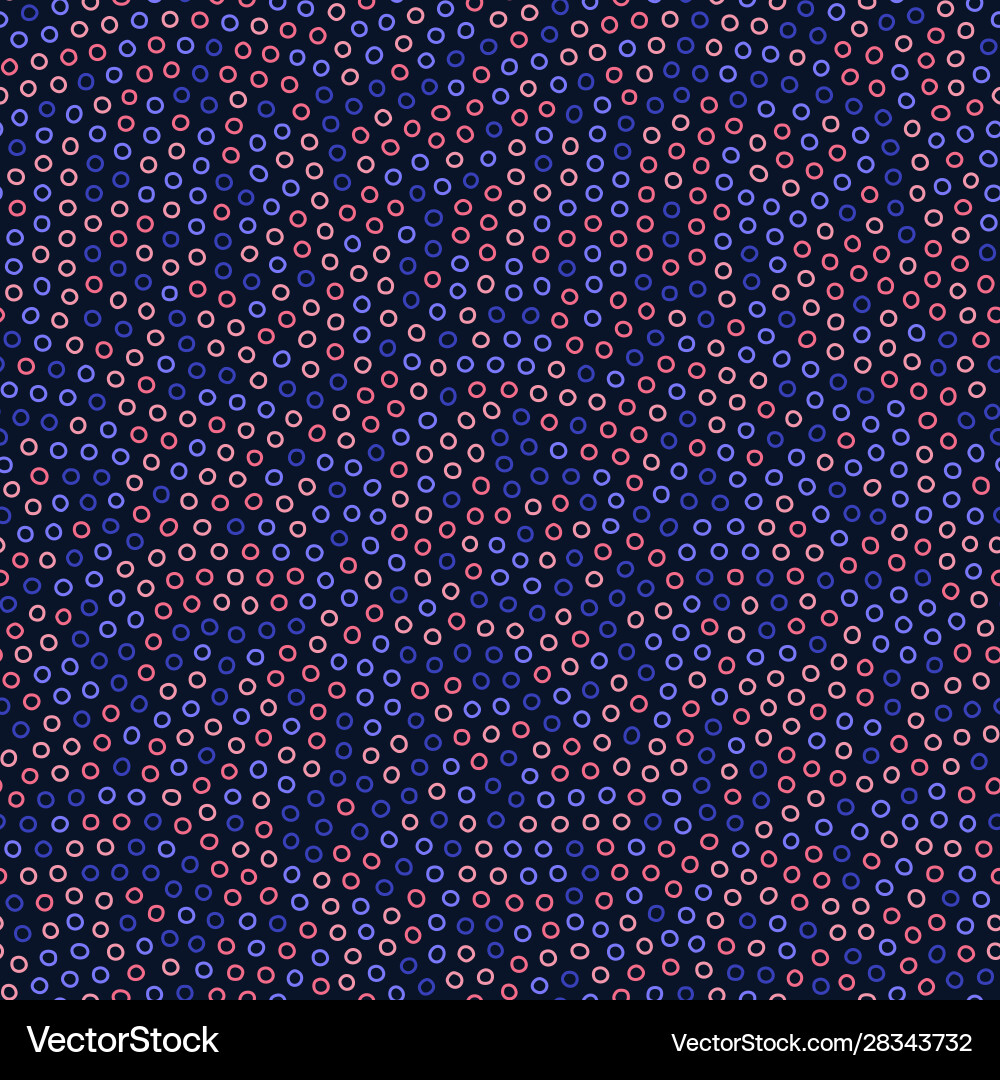 Seamless pattern with small circles minimalist vector image