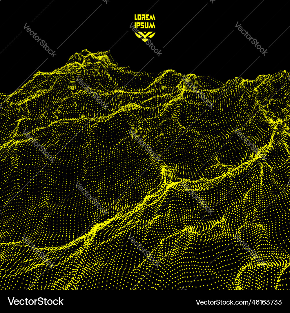 Landschaft Hintergrund Gelände-Array mit dynamisch Landschaft Hintergrund Gelände-Array mit dynamisch vektorbild