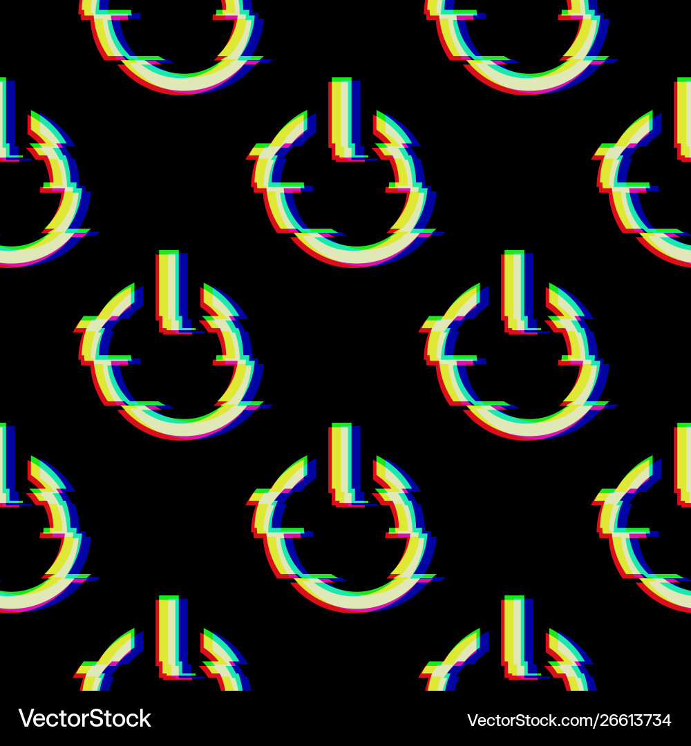 Seamless pattern with symbol button Seamless pattern with symbol button vector image