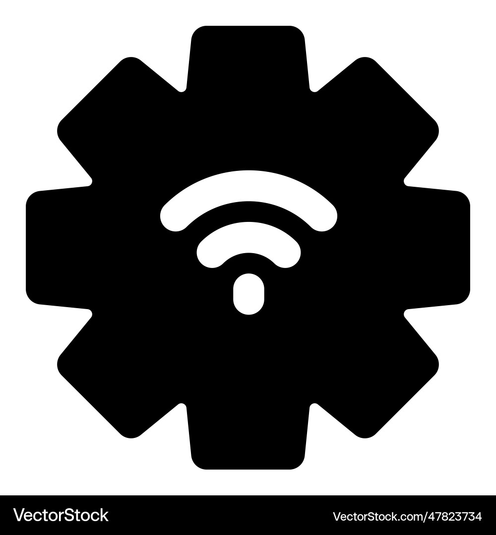 Wireless ai tool for future automation testing vector image