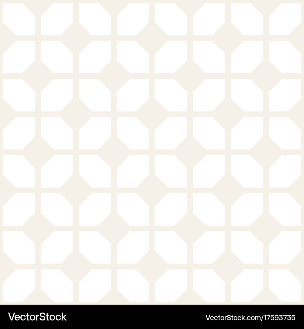 Abstract geometric lines lattice pattern seamless Vector Image