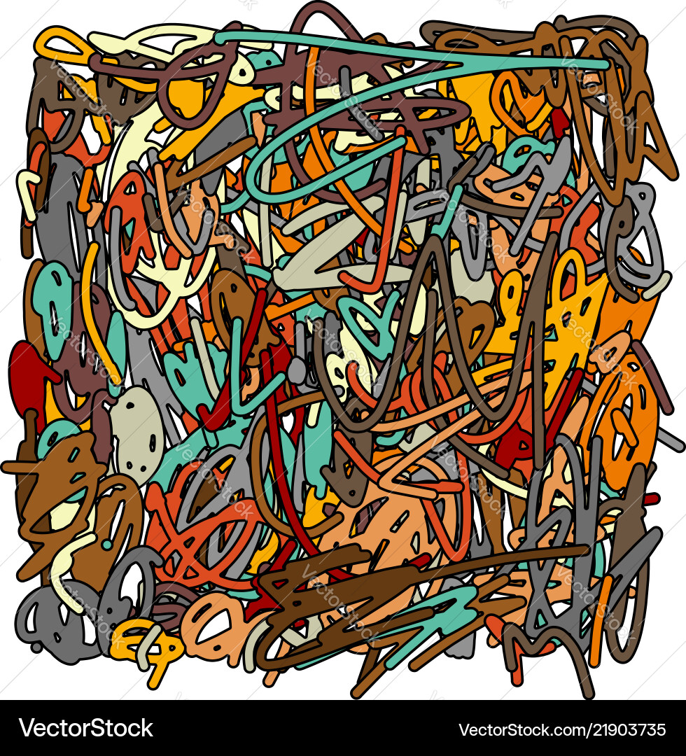 Abstract scribble background for your design Abstract scribble background for your design vector image