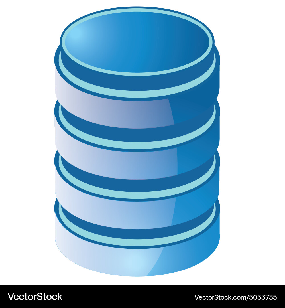 Database icon Vector Image