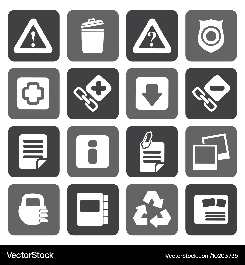 Flat web site and computer icons Vector Image