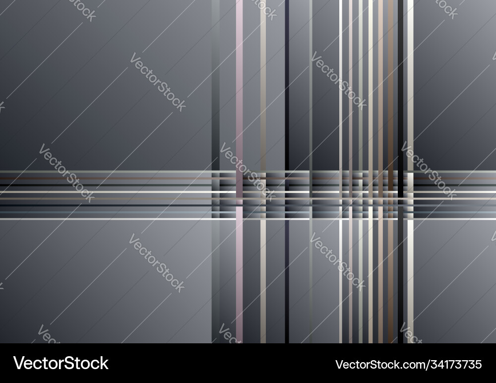 Mosaic style mesh grid grill intersecting vector image