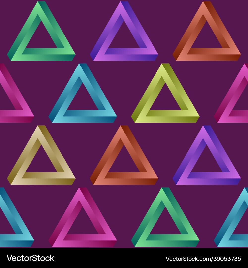 Seamless pattern with impossible gradient color Seamless pattern with impossible gradient color Vector Image