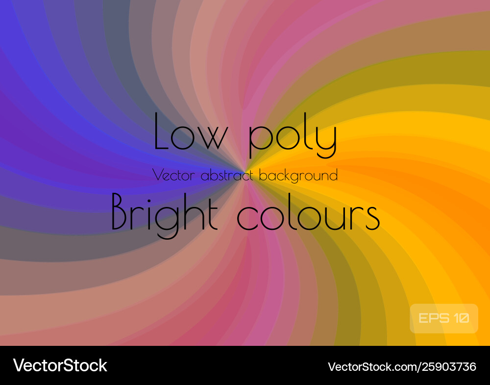 Abstract low poly background in form Abstract low poly background in form vector image