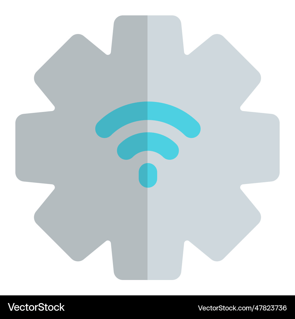 Wireless ai tool for future automation testing vector image
