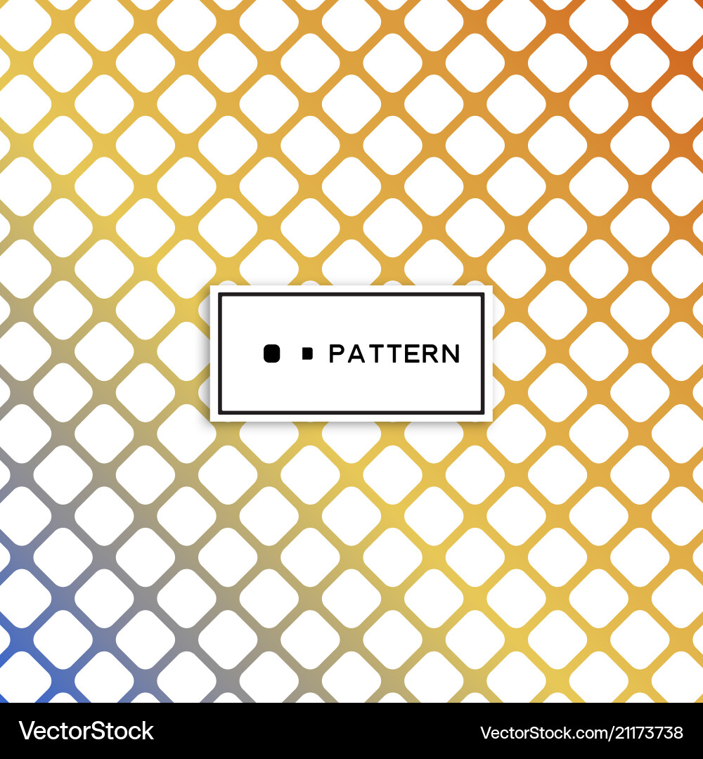 Abstract geometric pattern with lines rhombuses vector image