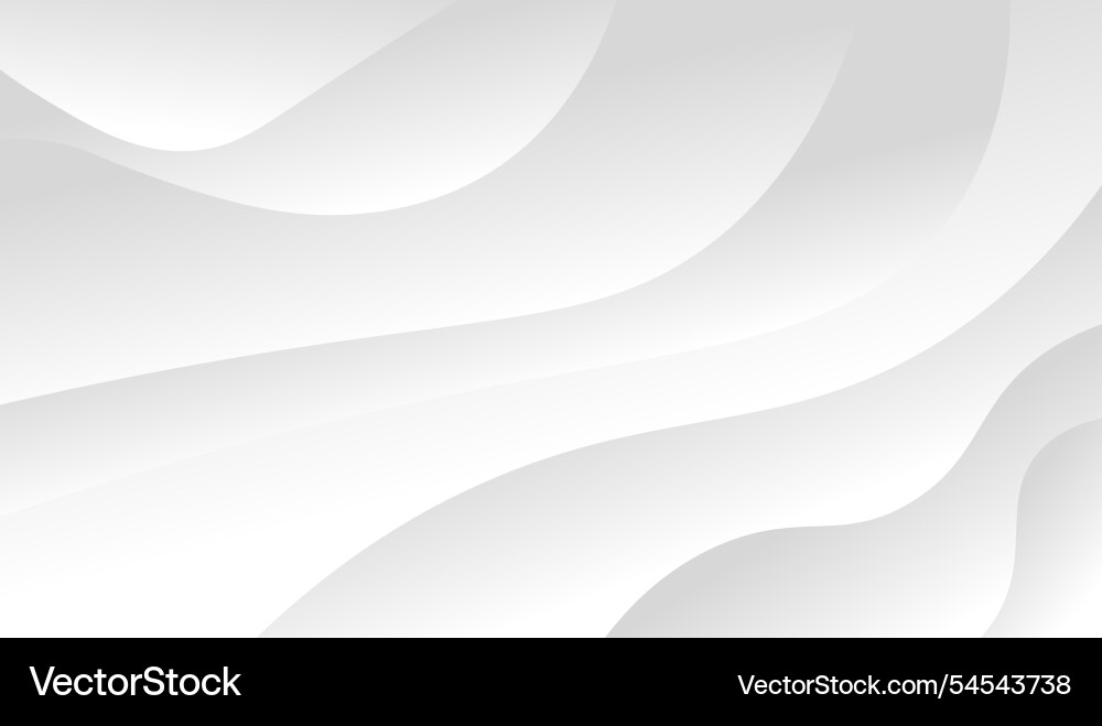 Abstract white background with gradient color Vector Image