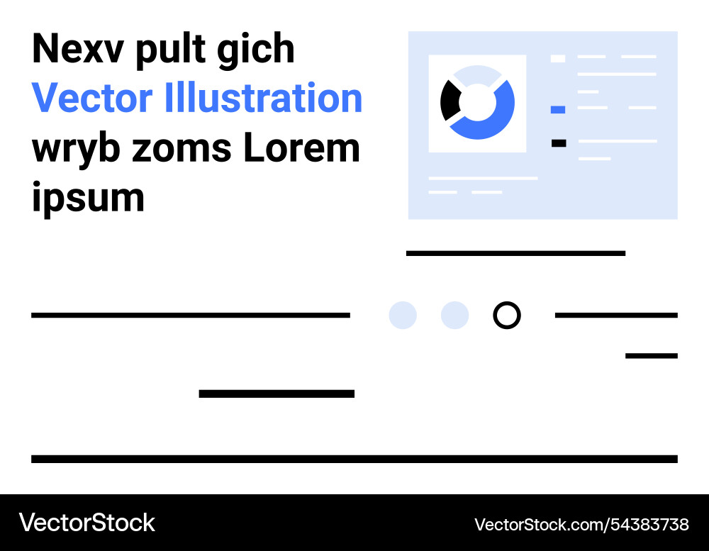 Modern webpage layout with graphical elements Modern webpage layout with graphical elements Vector Image
