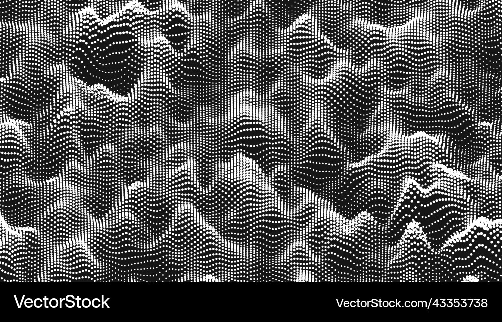 Point wave noise texture abstract dot background Point wave noise texture abstract dot background vector image