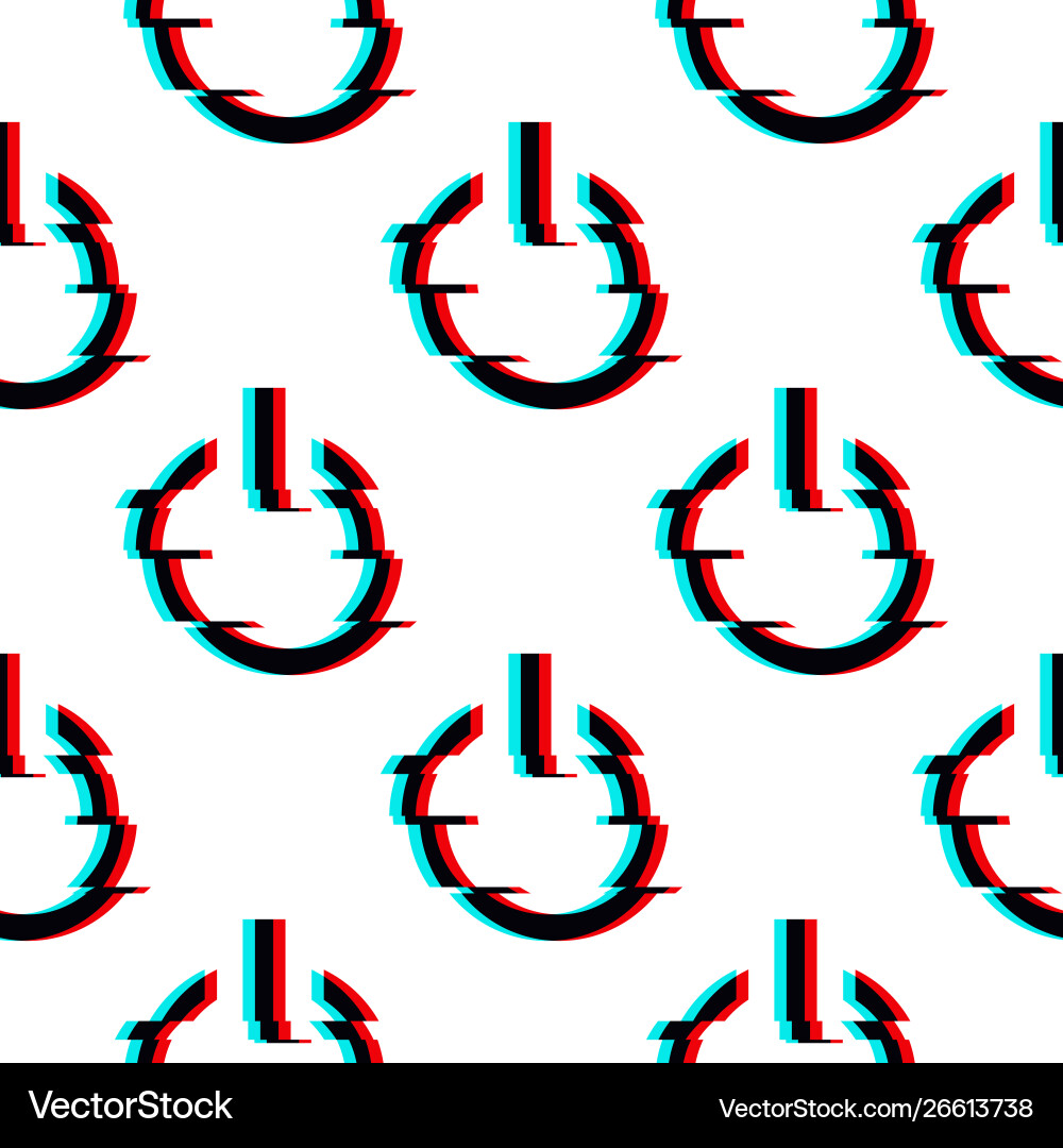 Seamless pattern with symbol button Seamless pattern with symbol button vector image