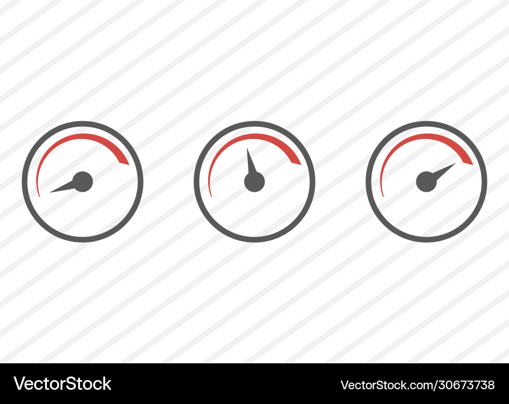Speed measure performance graphic progress Speed measure performance graphic progress vector image