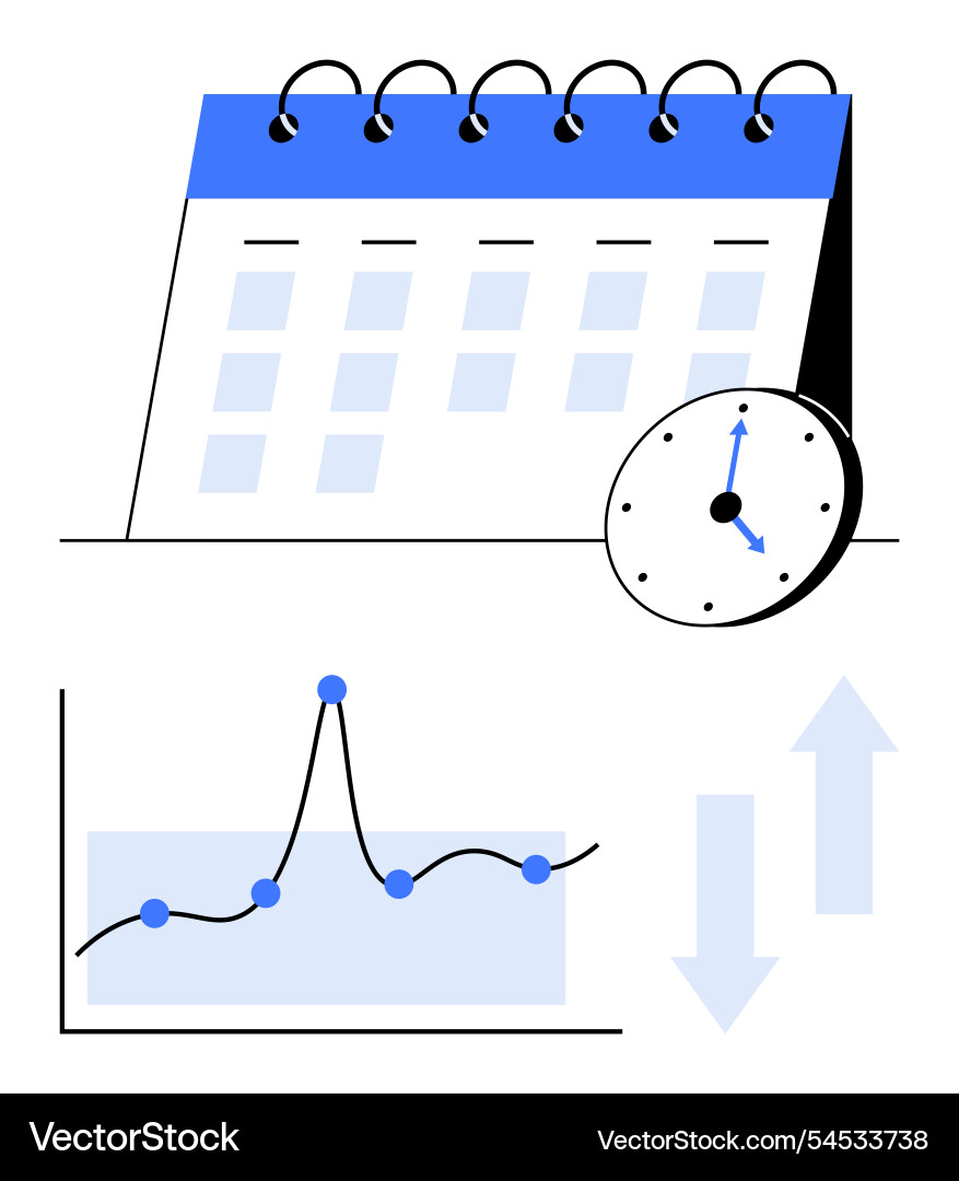 Time management and data analysis for efficient Time management and data analysis for efficient Vector Image