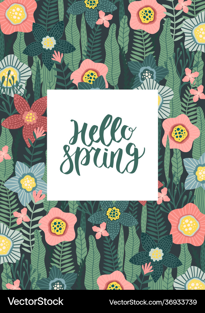 Abstract spring background with copy space Abstract spring background with copy space vector image