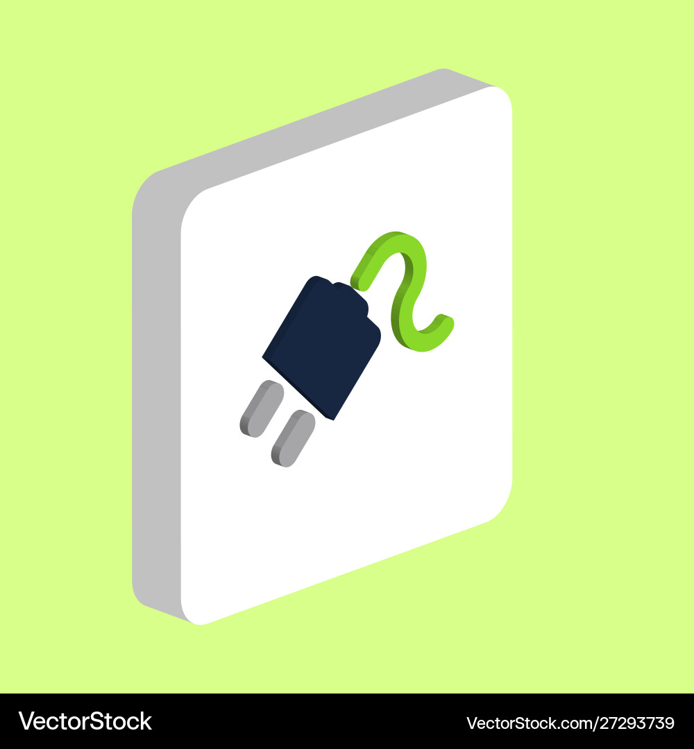 Power cord computer symbol Power cord computer symbol Vector Image