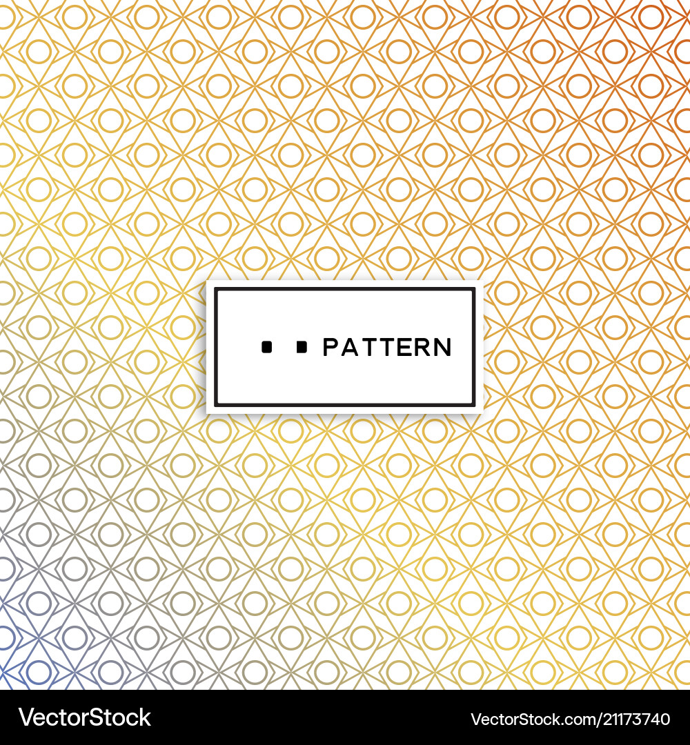 Abstract geometric pattern with lines rhombuses Vector Image