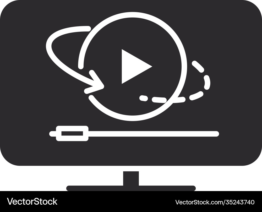 Augmented reality computer simulation 360 degree vector image