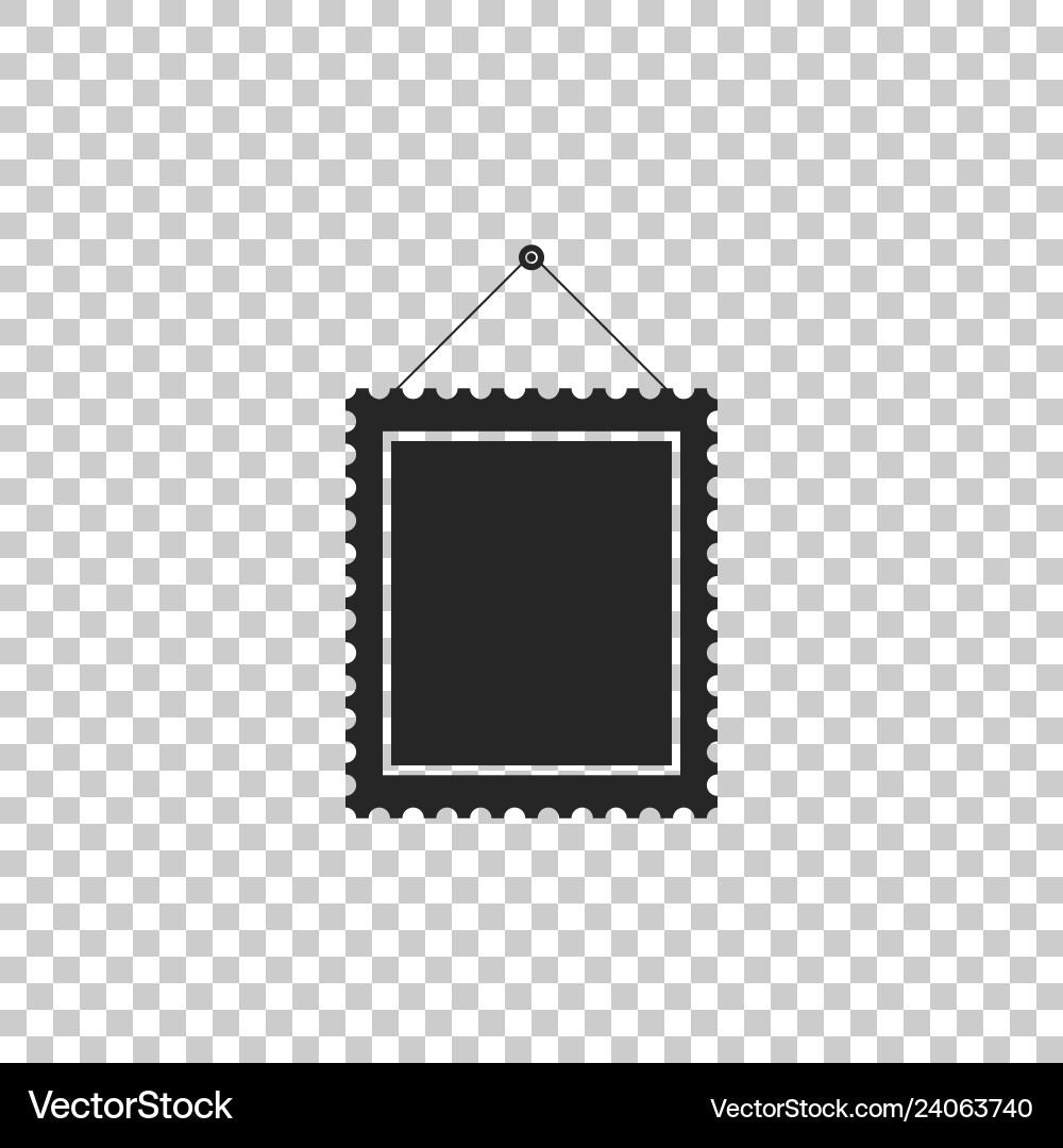 Hanging Picture Frame Icon vector image