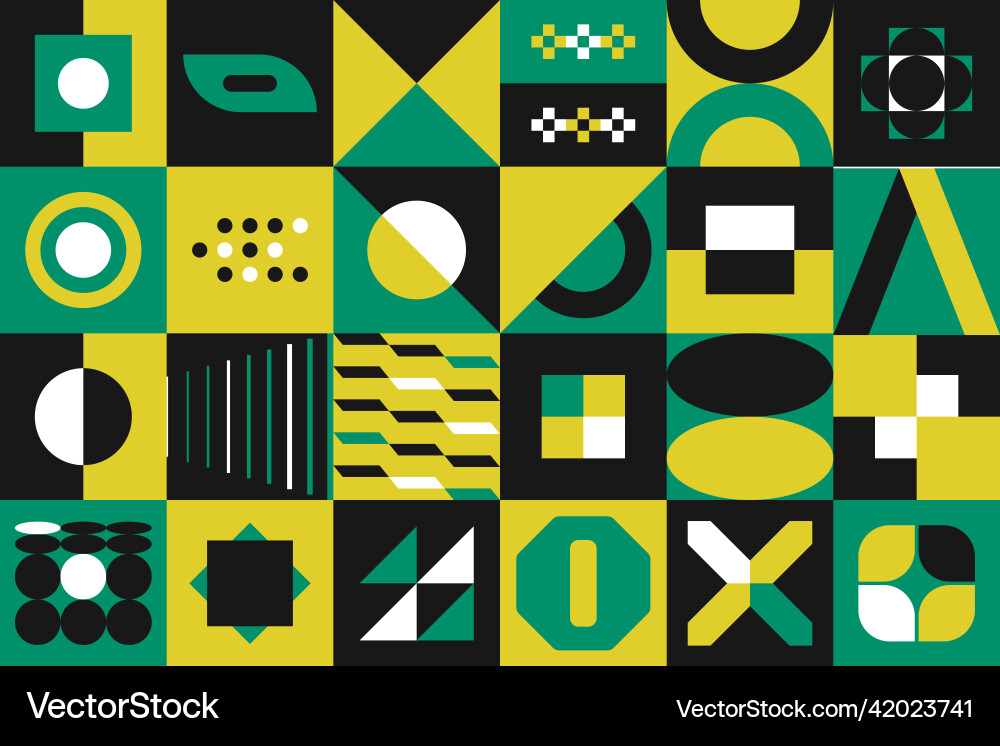 Brutalist abstract pattern design deconstructed Brutalist abstract pattern design deconstructed vector image