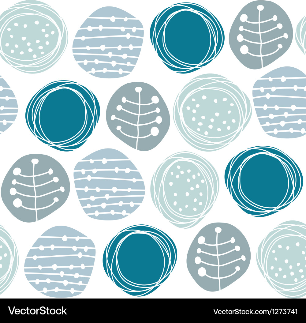 Retro Circle Pattern Vector Image