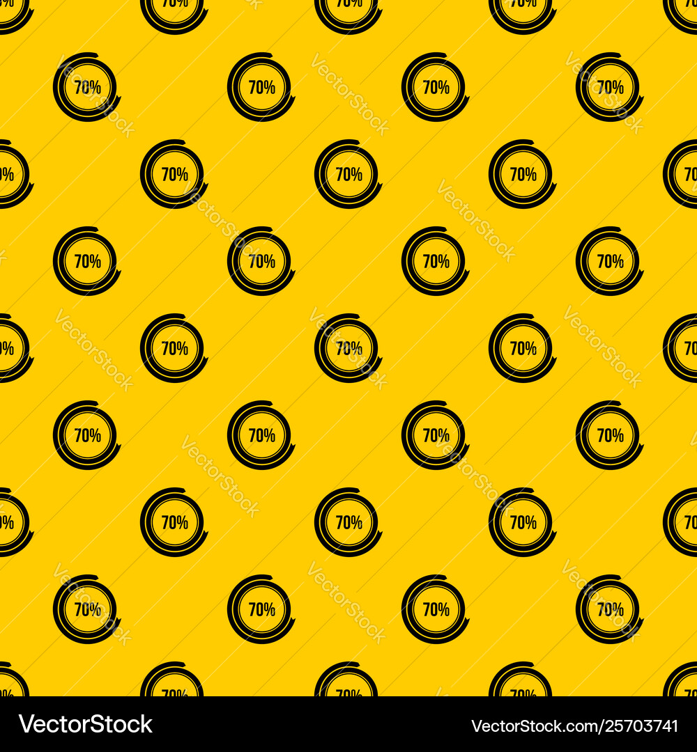 Sign 70 load pattern Sign 70 load pattern vector image