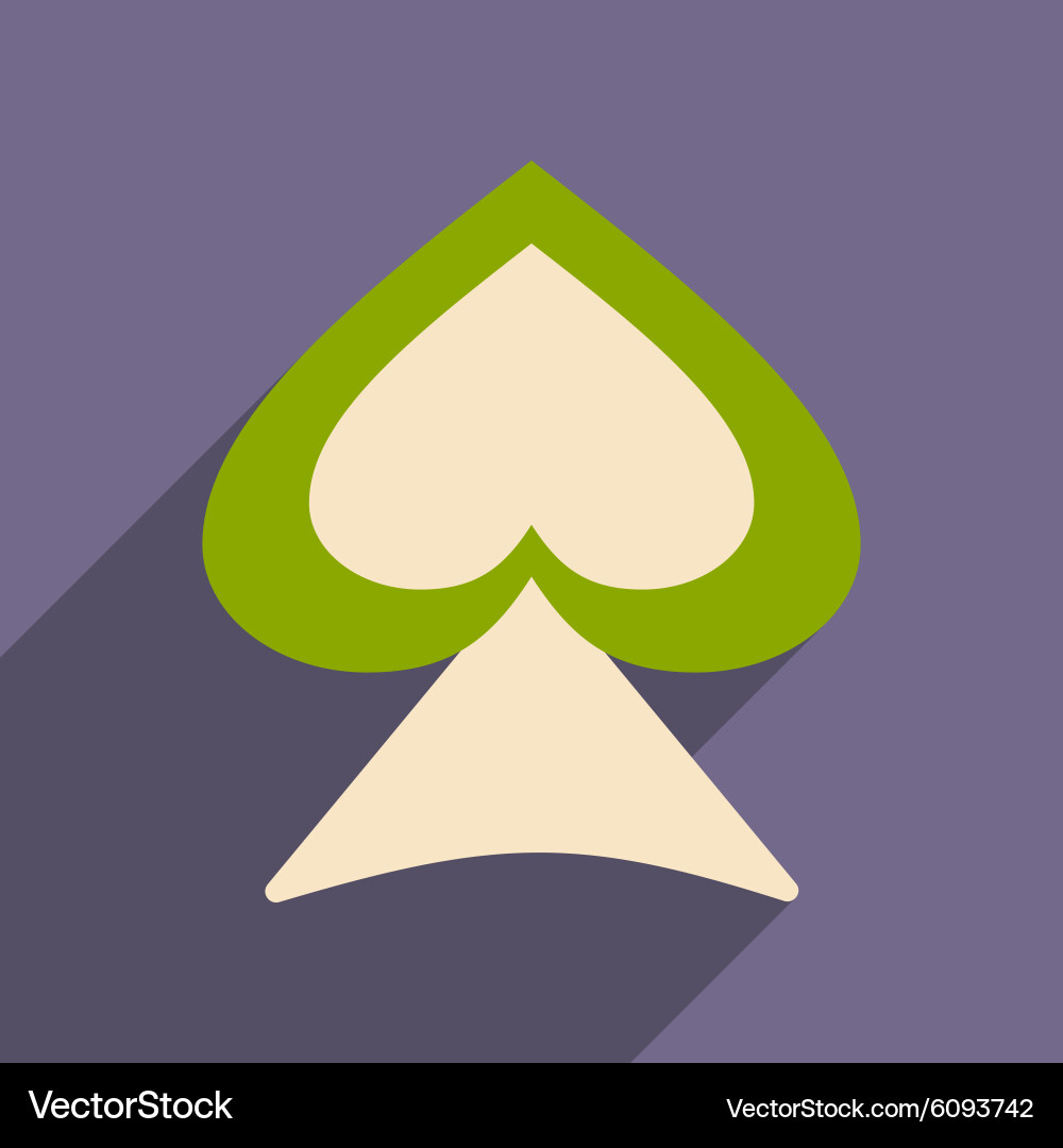 Flat with shadow icon and mobile application suit vector image