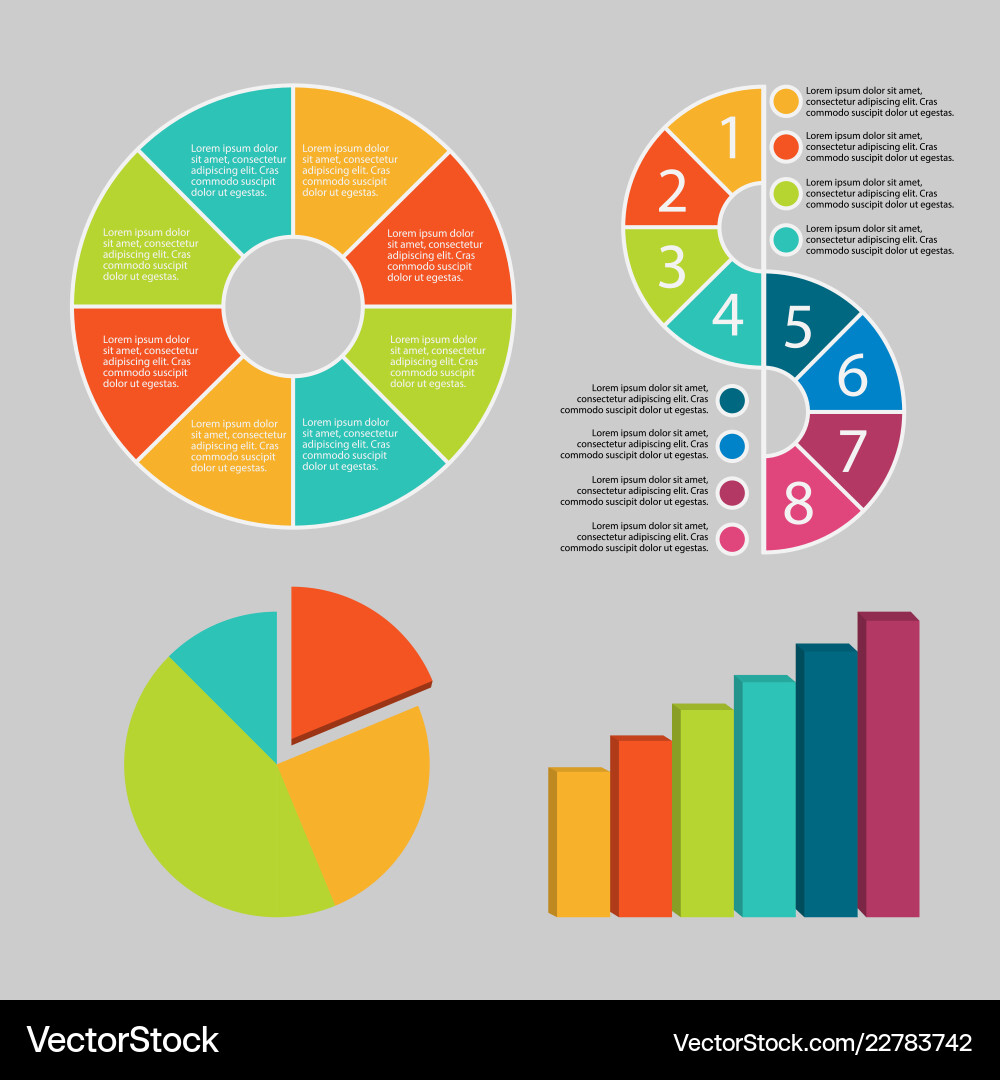 Infographic Toolkit - Access All Areas Vector Image