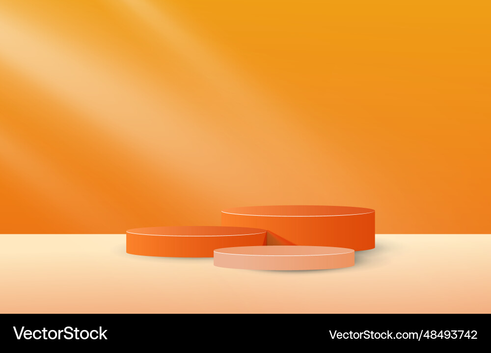 Minimal scene for product display presentation Vector Image