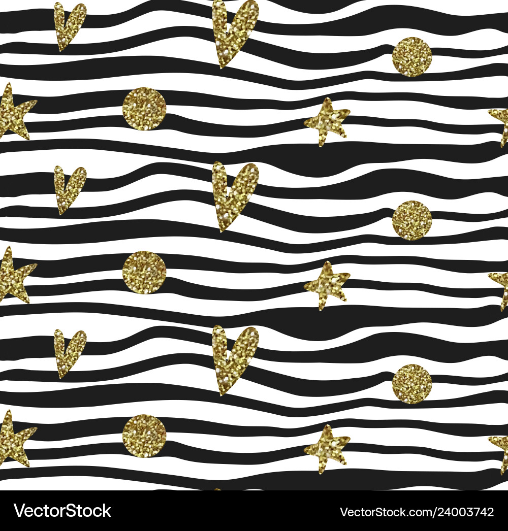 Seamless pattern with fireworks confetti Seamless pattern with fireworks confetti vector image