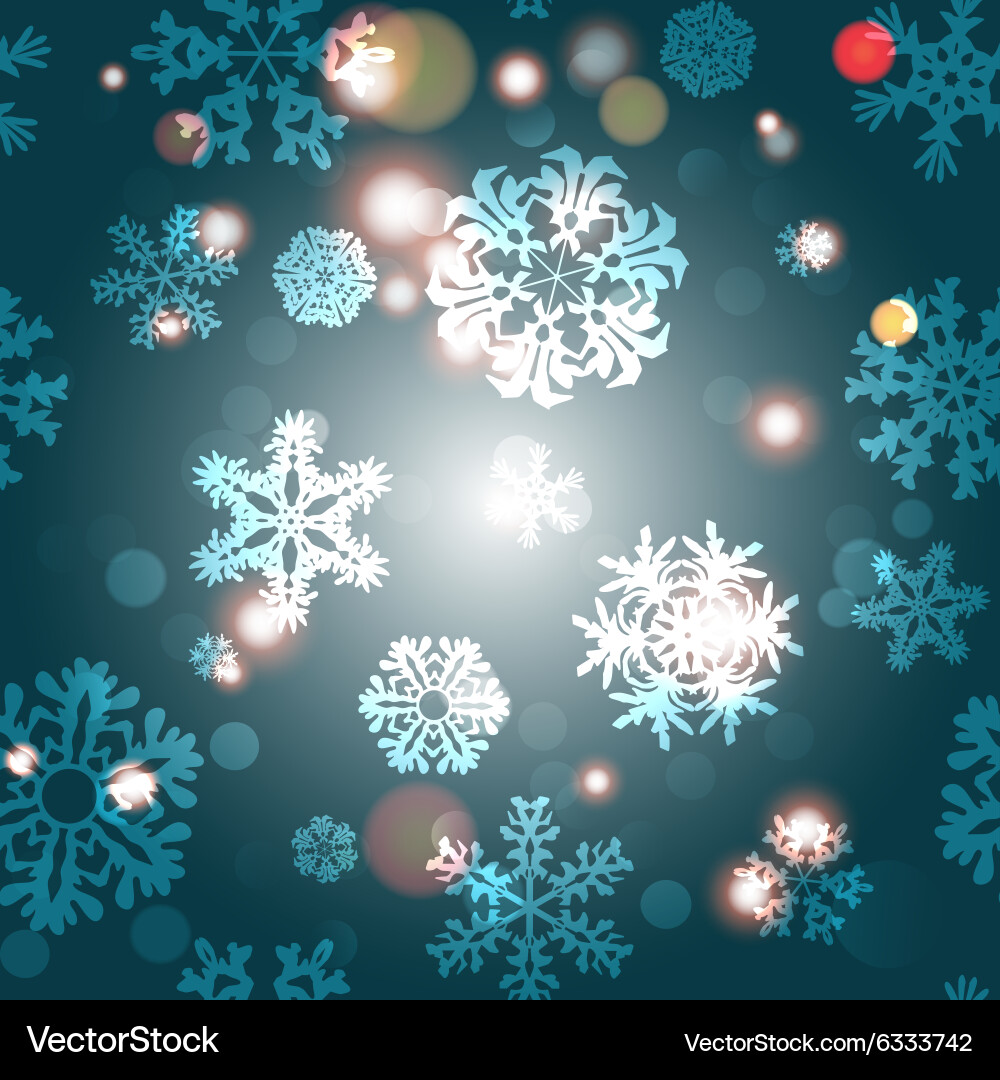 Snowflake pattern texture christmas Vector Image