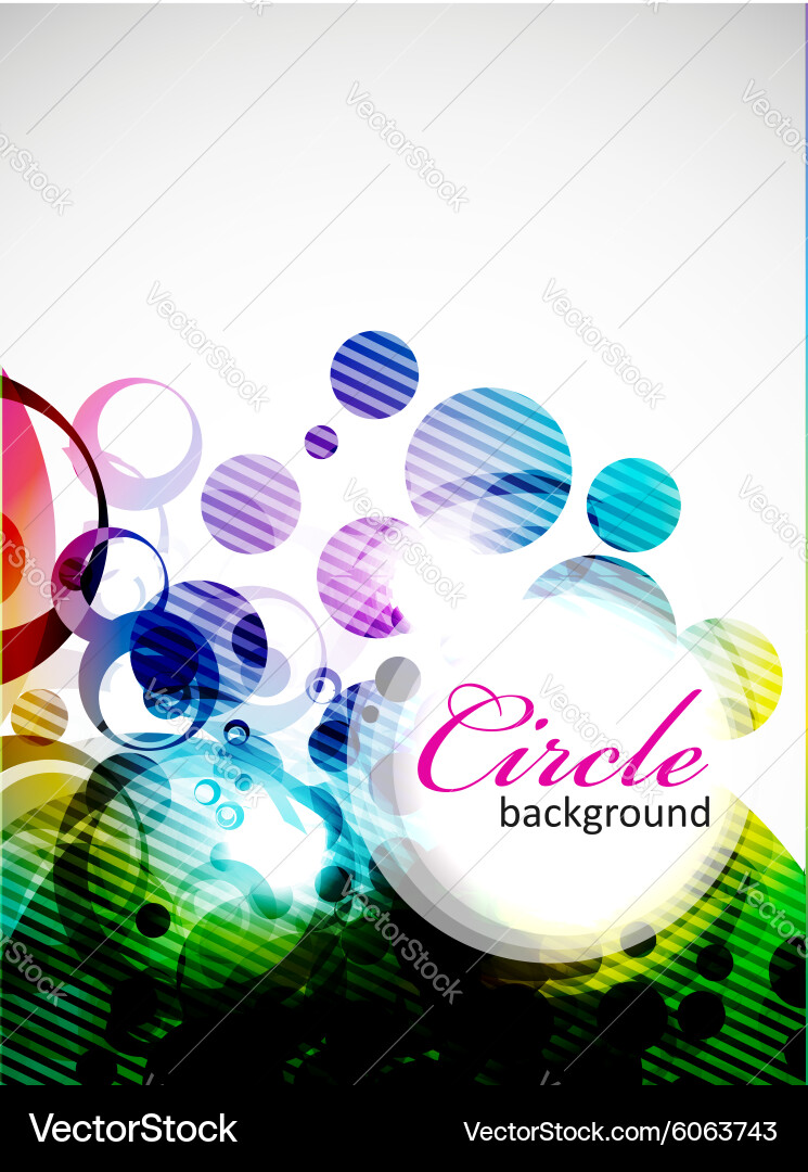 Abstract colorful background Vector Image