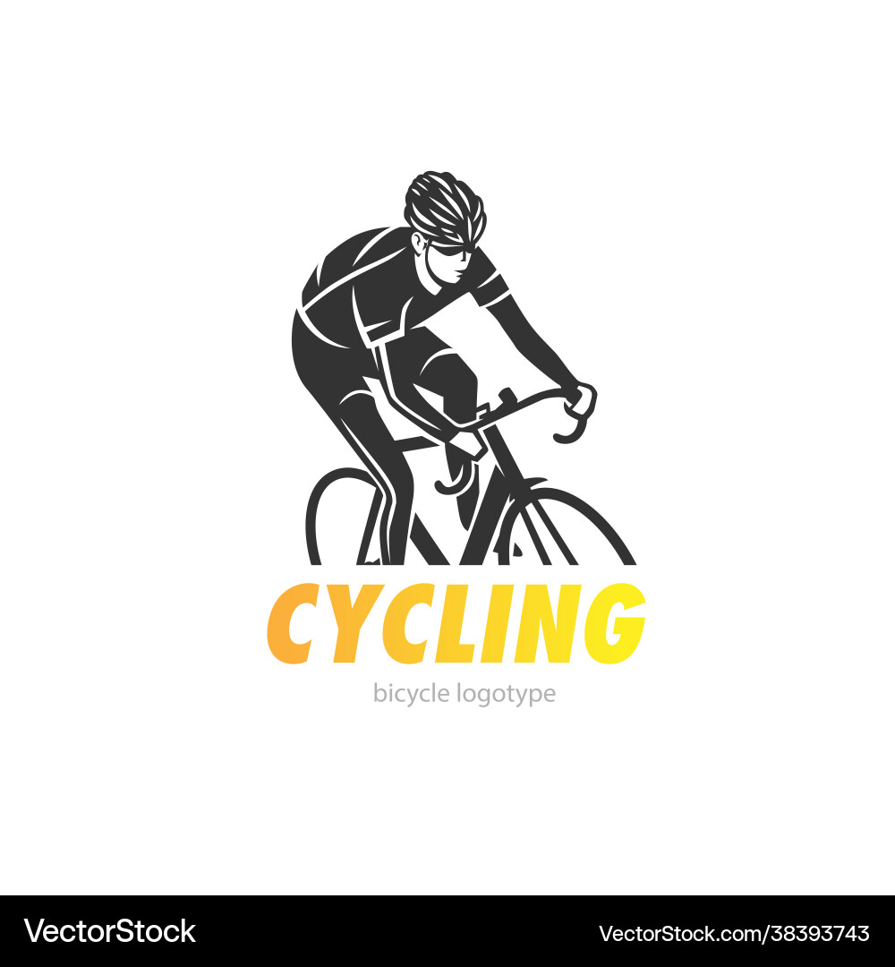 Cycling logotype Cycling logotype vector image