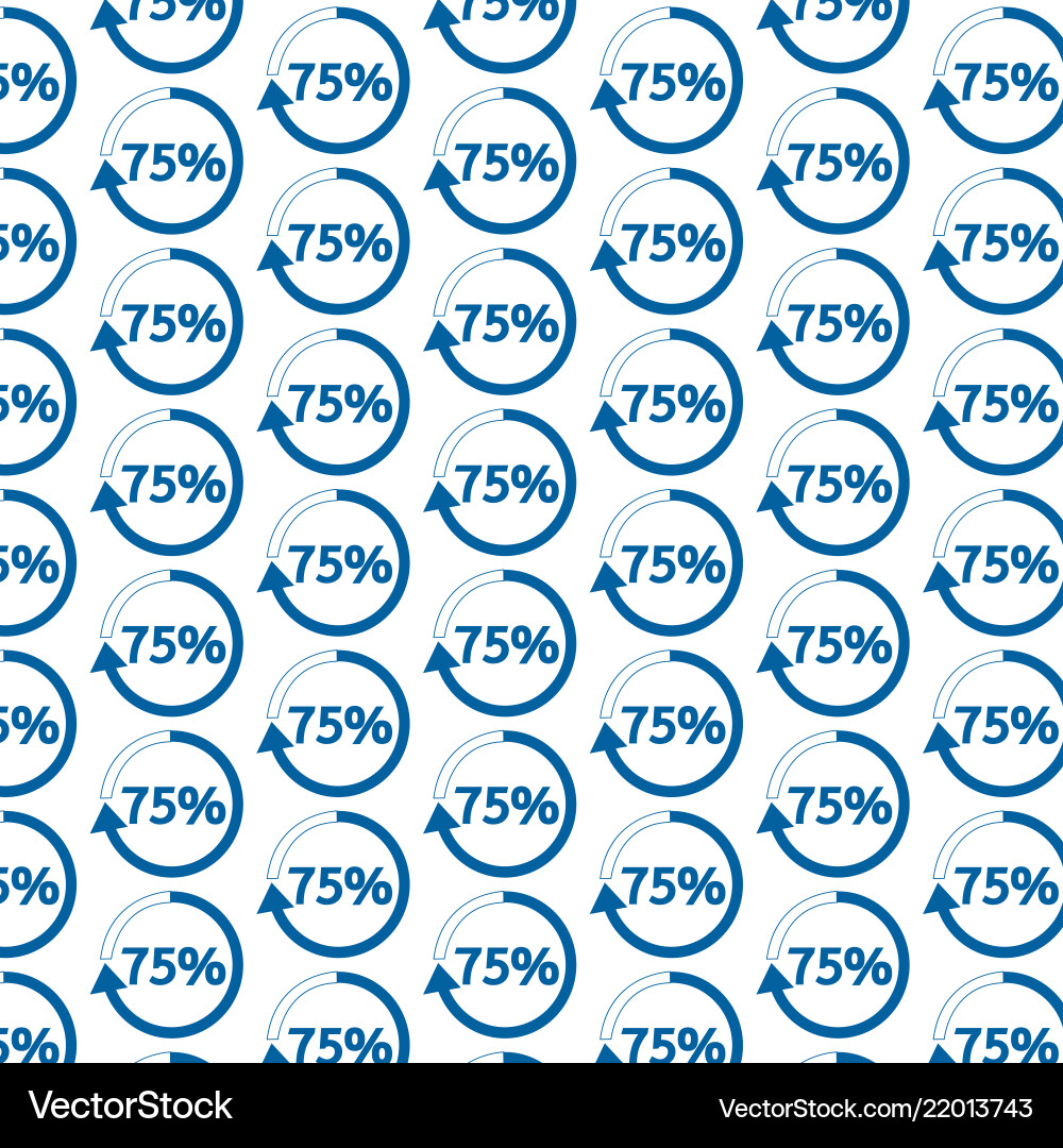 Pattern background loading icon vector image