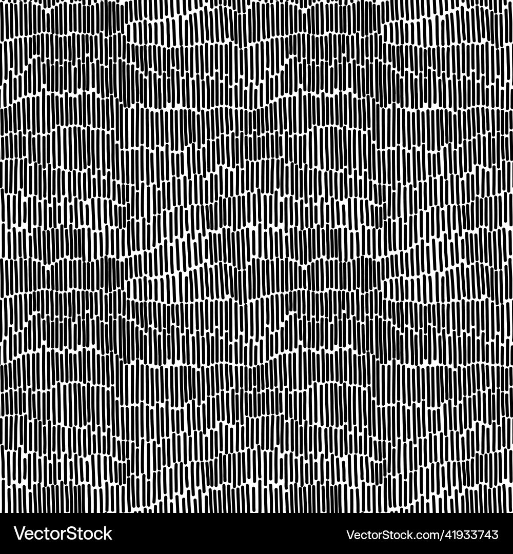 Seamless abstract pattern dashes background vector image