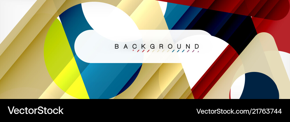 Abstract geometric background modern overlapping Abstract geometric background modern overlapping Vector Image