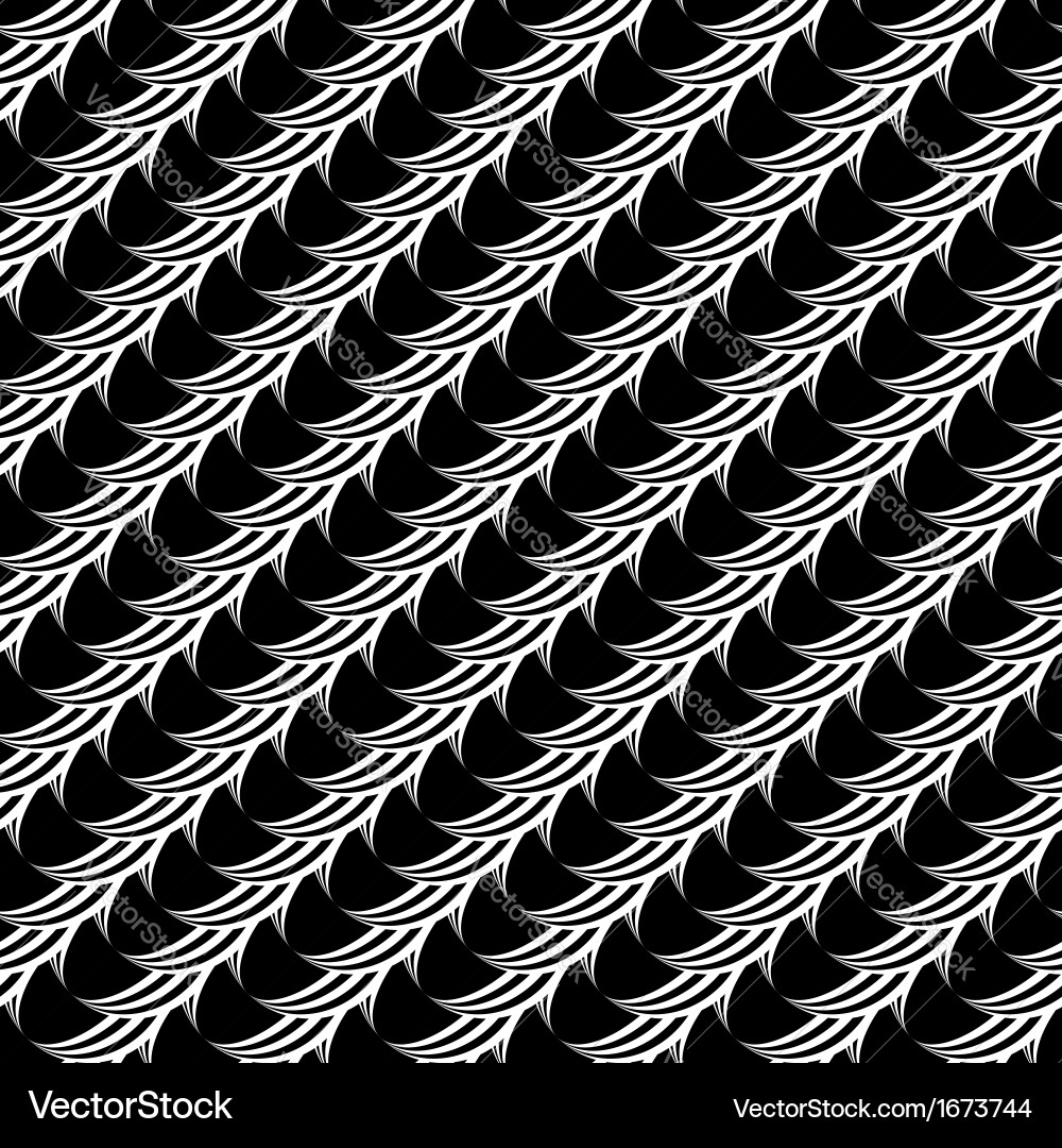 Design seamless monochrome diagonal pattern vector image